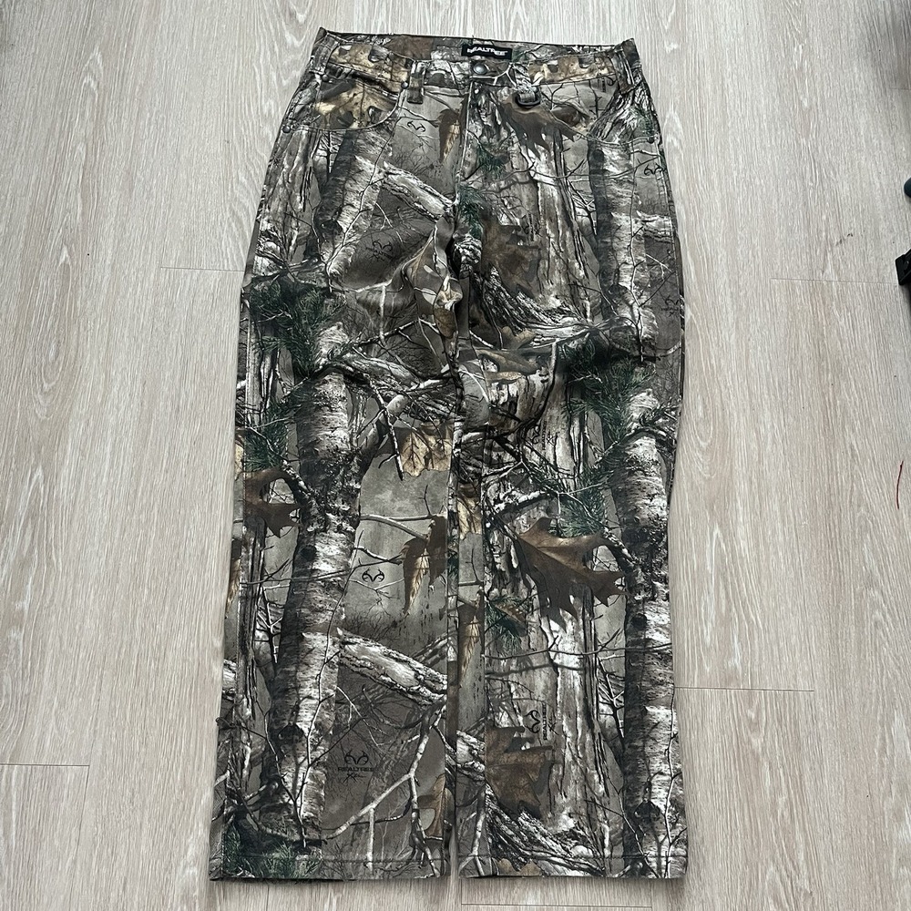 Vintage Realtree Camo Pants Jeans Size 32x30 Skater Straight Y2K
